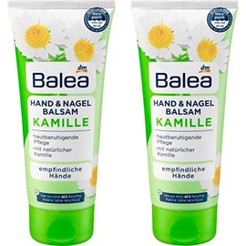 Crema de manos Balea, manzanilla, 100 ml (paquete de 2) – Producto alemán
