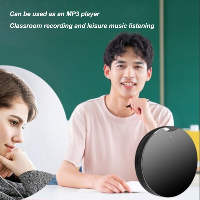 Magnetic Voice Recorder DSP Noise Reduction Long Recording Time Timestamp