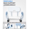 Sangohe Shower Chair for Inside Shower Heavy Duty Seat with