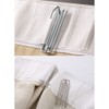 IPEAK 40 Pack Curtain Hooks Metal Pinch Pleat Header Tape