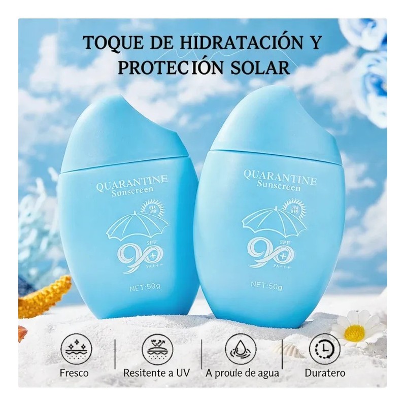 Protector Solar Corporal Fps50 Impermeable Antisudor Uv 50ml