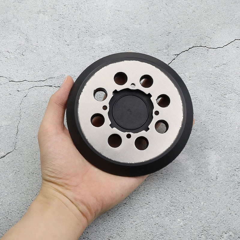 eMagTech 5 Inch Velcro Sander Support Plate, Compatible with DeWalt