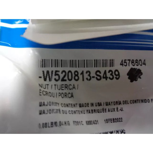 Ford Genuine Damper U-Nut W520813-S439