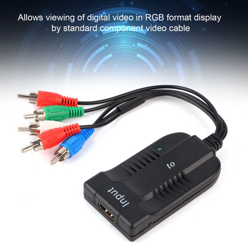 HDMI to YPBPR Cable Adapter HDMI to Video R/L 1080P