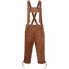 GloryStar Lederhosen Men German Bavarian Oktoberfest Leather Trousers Costume (XL,