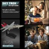 Sky Trek 1/100 Fighter Jet Model Tomcat F14 VF-31 diecast