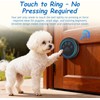 Soft Ring Blk Dog Bells to Go Outside - Wireless