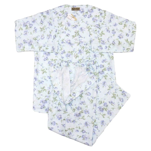 Trust Map Women's Semi-Open Pajamas, Winter Pajamas, Quilt, Supports Change