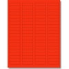 8,000 Label Outfitters® Fluorescent Red Laser ONLY Labels,1.75 x 0.5,