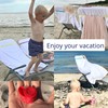 Towel Bands (6-Pack), Beach Pool & Cruise Chairs, Extra Durable,