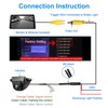 HEROFFIX AHD1080P Car Park Assist Backup Reverse Camera with Video