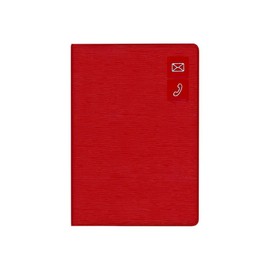 Daigo G6937 Address Book Pocket Address Pocket Small Red