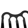 Capsule Holder Black Mount Organizer Acrylic Vertically Horizontally Mounted On