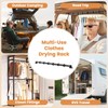 Car Hanging Accessories,Travel Hangers,Telescopic Adjustable 30-63 Inches for Compact &