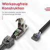 songyea RJ45 Connector, Cat7 Connector, Cat6A Network Plug, Tool-free Field