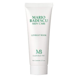 Mario Badescu Ginkgo Mask, mascarilla hidratante para el cuidado de la piel para hombres y mujeres con manteca de karité y vitamina E, mascarilla facial nutritiva para una tez más suave, tersa y radiante, 70 gr