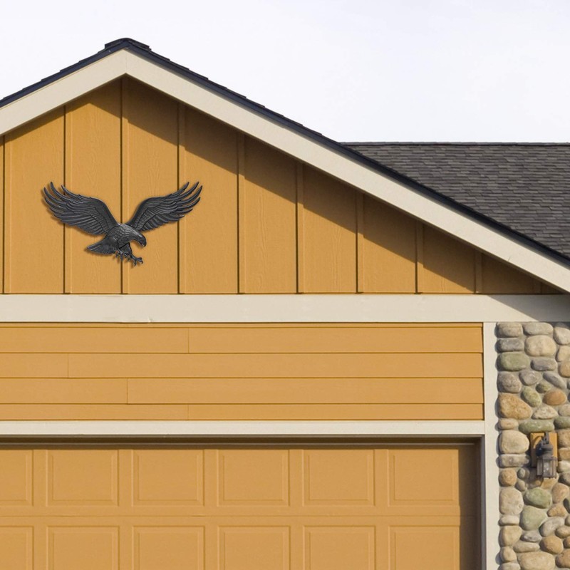 Whitehall Products Decorative Wall Eagle, 36-Inch, Black