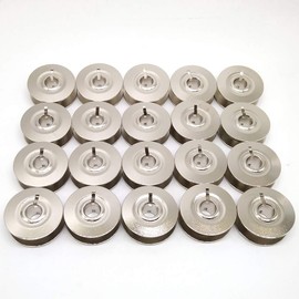 HONEYSEW Bobinas de metal (20 piezas) para Pfaff 6250 6252 7510 7530 7550 7560 7562 7570 9033NS/93-040970-54