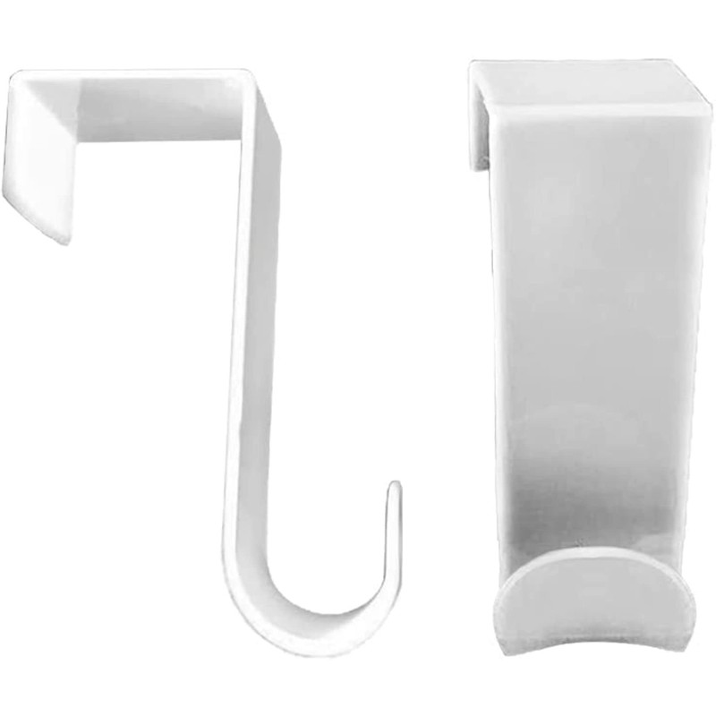1st Choice Over The Door Hooks Hangers, Laundry Hanger White