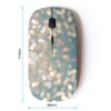 KOOLmouse [ Optical 2.4G Wireless Mouse [ Glitter Silver Pink