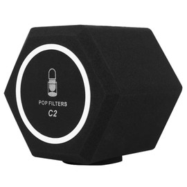 Daiilg C2 Microphone -Filter Acoustic for Record Studios Mic Sound-Absorbing Foam Vocal Isolation