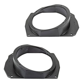 tomzz Audio 2834-009 Speaker Rings Adapter Brackets Compatible with Mercedes C-Class W202 Door Rear for 120 mm DIN Speaker