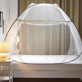 One-Touch Mosquito Net with Integrated Floor Simple Type (Large King - Width 180) 5ea