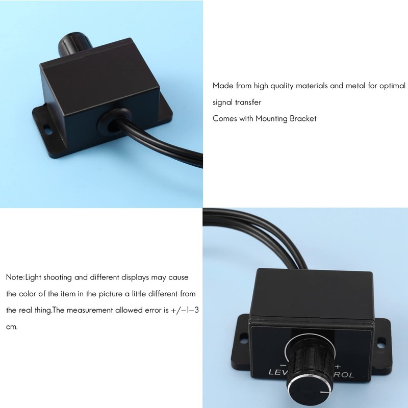 Bmocoen LC-1 Home Car Audio Amplifier Volume Control Knob Black