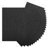 sourcing map 24 Sheets Black Cardstock Printer Paper 8.5" x
