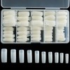 RayanWay Half Cover Acrylic False Nail Tips, 500PCS Fake Nail
