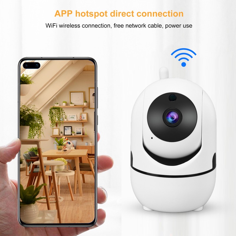 720P WiFi IP Camera Wireless Security Camera Night Vision Motion