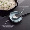 Zeal Circular Spoon Rest, Melamine Utensil Holder Rest, Tea Bag