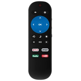 Replacement Remote fit for ONN Roku TV 100021258 100012585 100012588 100012590 100021261 100012589 100012584 100012590 100012587 100005397 100005843 100005395 100007147 100024699 100005396 100012586