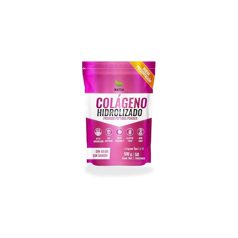 Natsa Colageno Hidrolizado 500 Grs