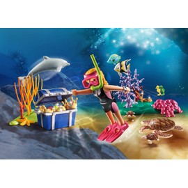 PLAYMOBIL Treasure Diver Gift Set