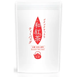 Mizutama Farm Gokugoku Refreshing Japanese Black Tea Bags 0.07 oz (2 g) x 50 Packets [Japanese Tea] [Unsweetened] (Made in Japan, Shizuoka Tea, 50 Bags)