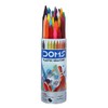 DOMS Plastic Crayon 28 Shades Round Tin