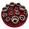 Alkan Round Magnetic Organiser for 3/8 Inch (10.0 mm) Sockets