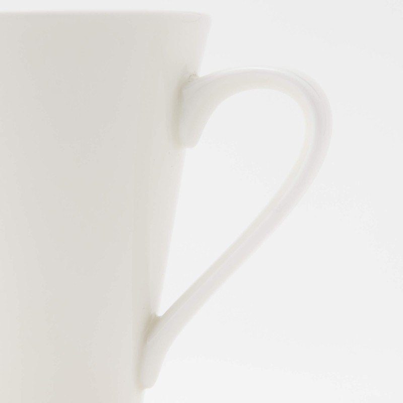 Narumi 50131-2932 Cup and Saucer, Pro Style, White, 7.1 fl