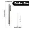 2Pcs Retractable Mechanical Eraser Pen with 10Pcs Replacement Refills -