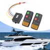 FOLOSAFENAR Wireless Winch Remote Control Kit, Universal Winch Controller Kit
