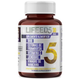 Lifeed5 Keto 30 cápsulas para 30 días | Cápsulas para Hombres y Mujeres | Lifeed5 Keto