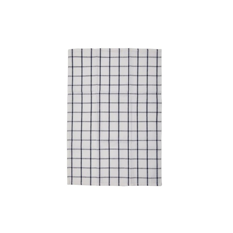 100% Cotton Placemats, Blue Gingham/Stripe Pattern, Set of 3 (gezi)