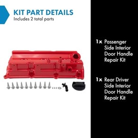 TRQ TRQ Left Valve Cover Compatible with 2005-2019 Nissan