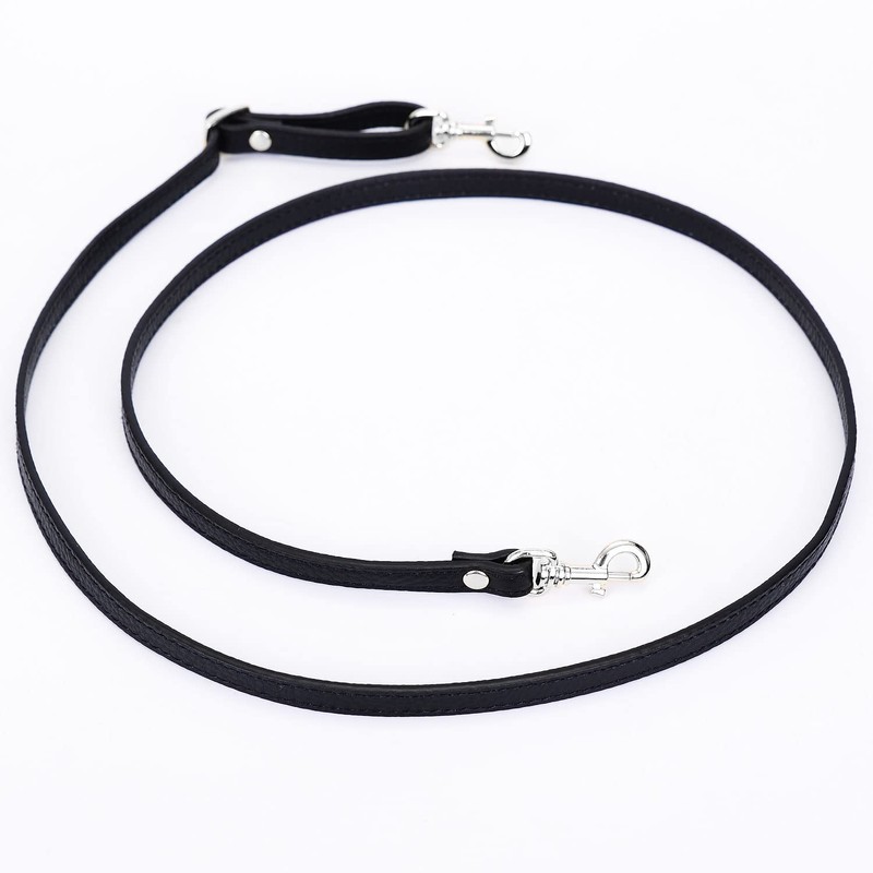 VanEnjoy Adjustable Genuine Leather Crossbody Straps Replacement - Width 1/2“,