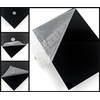 Acrylic Glass Black 3 mm, Acrylic Sheet, Plastic Plate 3