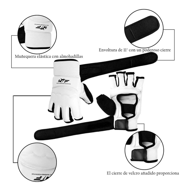 Getrich Guantes Boxeo De Medio Dedo/guantes Entrenamiento De Boxeo