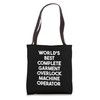 World's Best Complete Garment Overlock Machine Operator Tote Bag