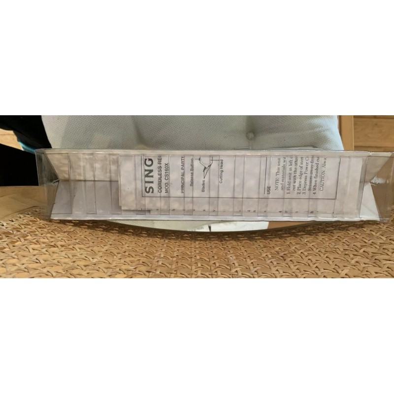 Singer Cordless Rechargeable Power Scissors CS160X-CS - New in Plastic