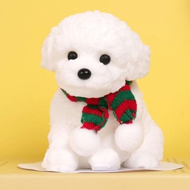 Large Taba Squishy Cat Squishy Dog Handmade Cute Cat DIY Squeeze Toy, Hyperreal Kawaii Cat Simulation Lovely Toy, Squeeze Autism Toys Stress Relidf toy, Silicone Pinch Cat:_Teddy 1